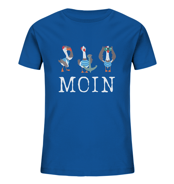 Kids Organic Shirt 'Moin Möwe'