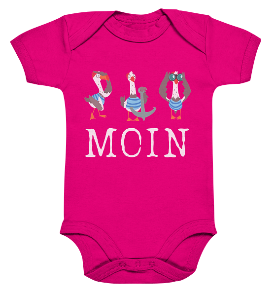 Baby Body 'Moin Möwe' - Organic Baby Bodysuit