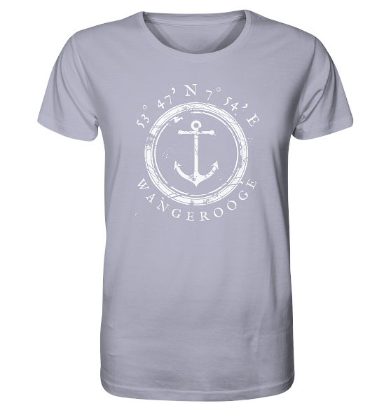 Wangerooge T-Shirt MEERTRÄUMER - Organic Koordinaten Shirt