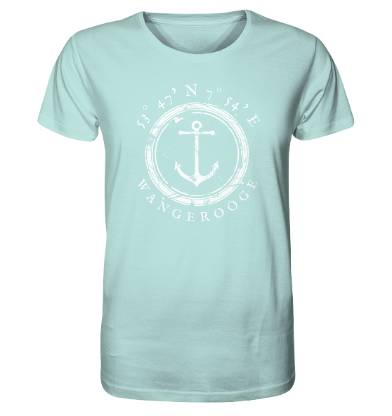 Wangerooge T-Shirt MEERTRÄUMER - Organic Koordinaten Shirt