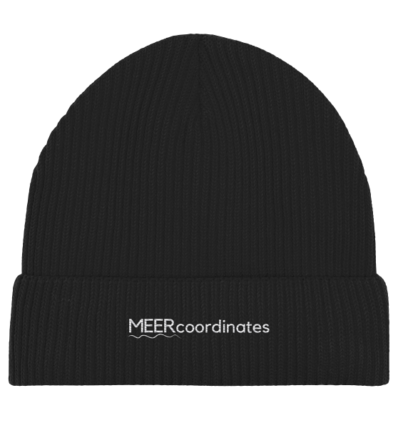MEERcoordinates Essentials Wintermütze - Organic Fisherman Beanie black