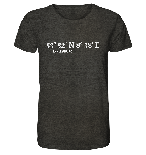 Sahlenburg Koordinaten - Organic Shirt