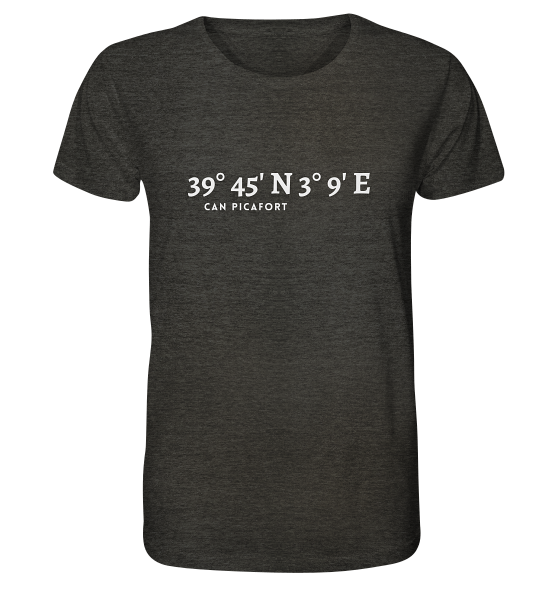 Can Picafort T-Shirt mit Koordinaten - Organic Shirt