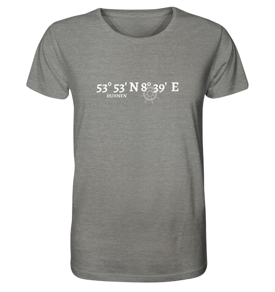 Duhnen T-Shirt mit Koordinaten - Organic Koordinaten Shirt