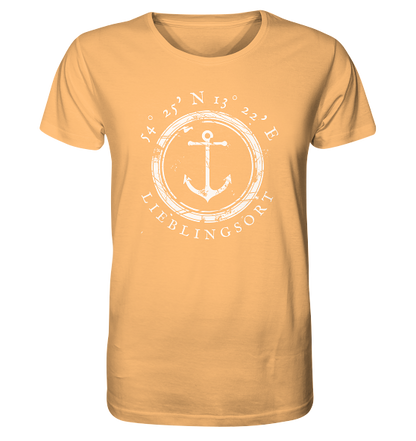 personalisierbares Koordinaten T-Shirt MEERTRÄUMER 2.0 - Organic Koordinaten Shirt - Meercoordinates