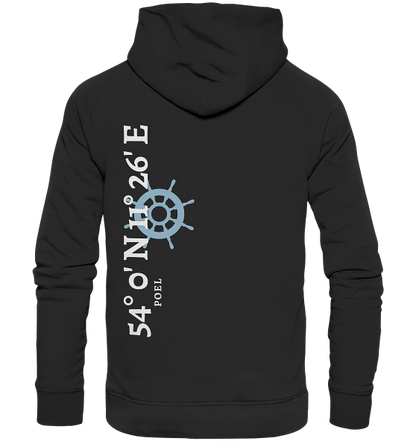 Poel Hoodie mit Koordinaten - Organic Hoodie