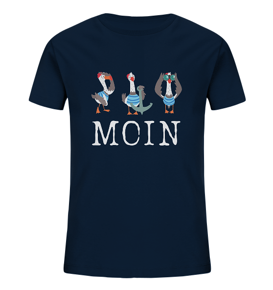 Kids Organic Shirt 'Moin Möwe'