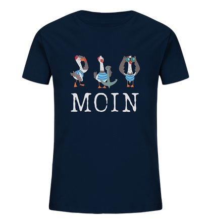 Kids Organic Shirt 'Moin Möwe'