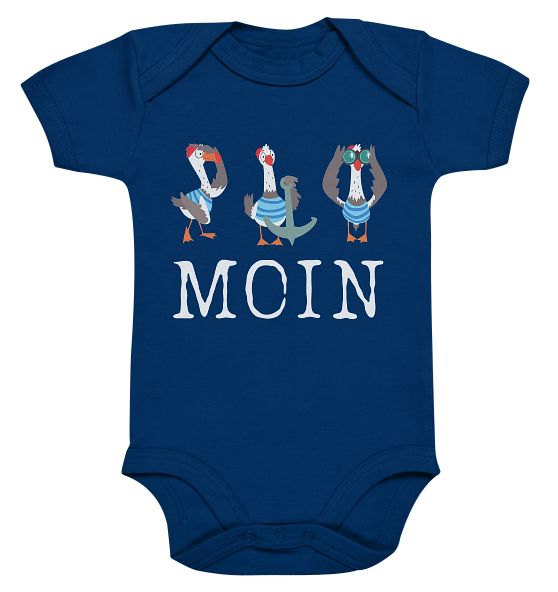 Baby Body 'Moin Möwe'  - Organic Baby Bodysuit