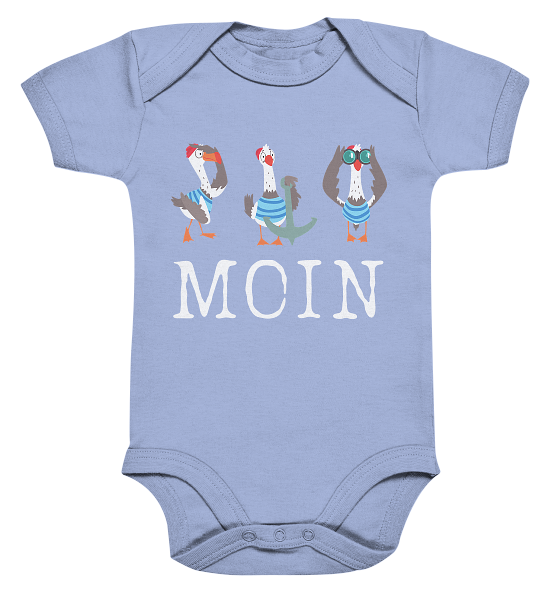 Baby Body 'Moin Möwe'  - Organic Baby Bodysuit