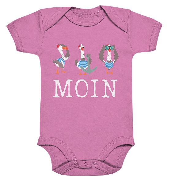 Baby Body 'Moin Möwe'  - Organic Baby Bodysuit