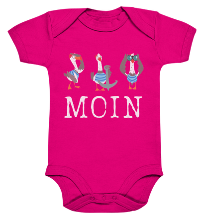 Baby Body 'Moin Möwe'  - Organic Baby Bodysuit