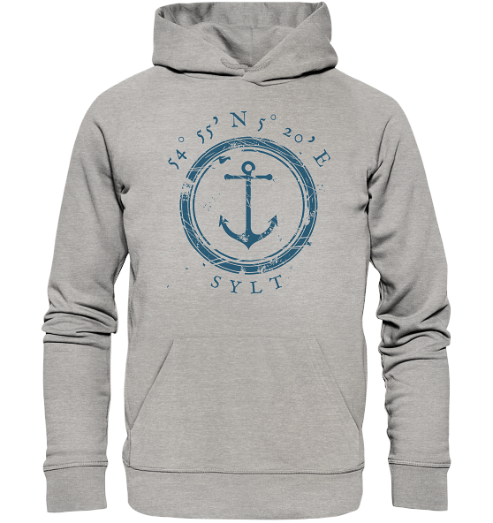 Sylt Koordinaten Hoodie