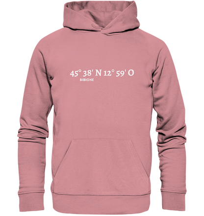 Bibione Hoodie mit Koordinaten - Organic Koordinaten Hoodie
