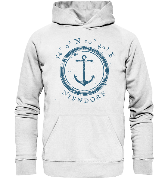 Niendorf Hoodie mit Koordinaten - Meercoordinates 