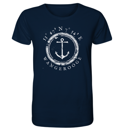 Wangerooge T-Shirt MEERTRÄUMER - Organic Koordinaten Shirt