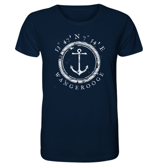Wangerooge T-Shirt MEERTRÄUMER - Organic Koordinaten Shirt