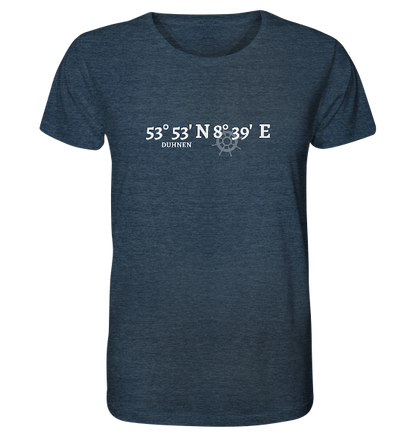 Duhnen T-Shirt mit Koordinaten - Organic Koordinaten Shirt von MEERcoordinates 