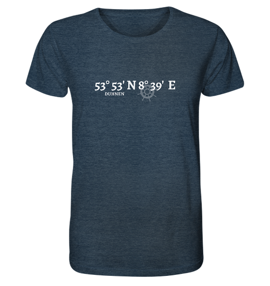Duhnen T-Shirt mit Koordinaten - Organic Koordinaten Shirt von MEERcoordinates 