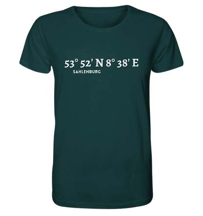 Sahlenburg Koordinaten - Organic Shirt