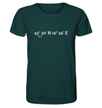 Split Koordinaten - Organic Shirt