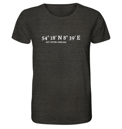 Sankt Peter-Ording Koordinaten - Organic Shirt - MEERcoordinates