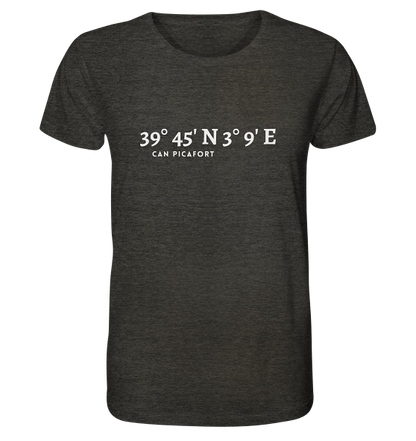 Can Picafort T-Shirt mit Koordinaten - Organic Shirt