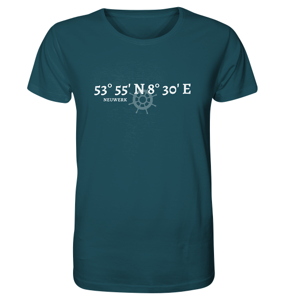 Neuwerk Koordinaten - Organic Shirt