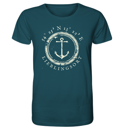 personalisierbares Koordinaten T-Shirt MEERTRÄUMER 2.0  - Meercoordinates