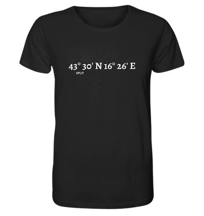 Split Koordinaten - Organic Shirt