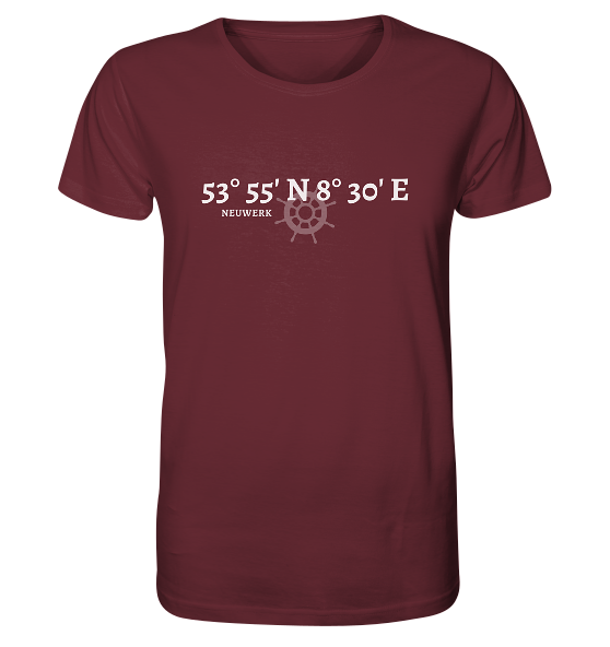 Neuwerk Koordinaten - Organic Shirt