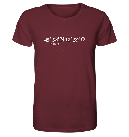 Bibione T-Shirt mit Koordinaten - Organic Koordinaten Shirt