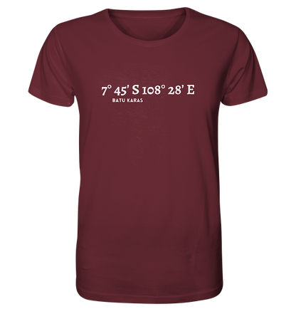 Batu Karas T-Shirt mit Koordinaten