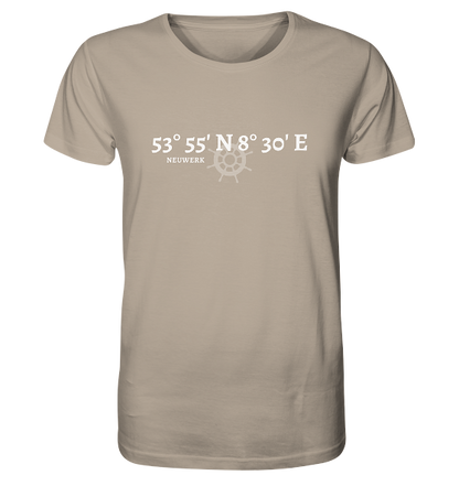 Neuwerk Koordinaten - Organic Shirt