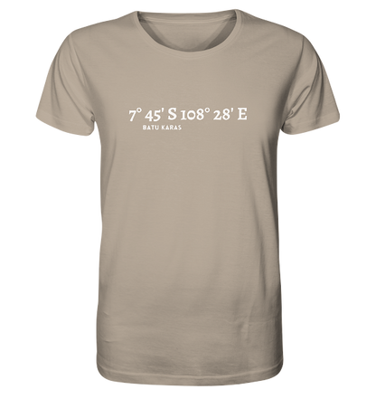 Batu Karas T-Shirt mit Koordinaten