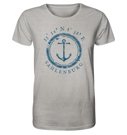 Sahlenburg T-Shirt mit Anker - Organic Koordinaten Shirt