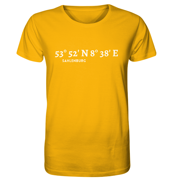 Sahlenburg Koordinaten - Organic Shirt