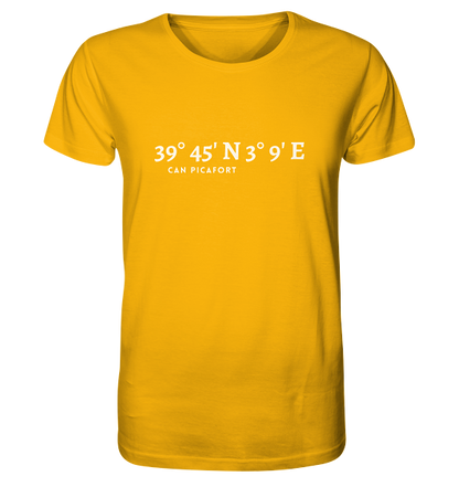 Can Picafort T-Shirt mit Koordinaten - Organic Shirt